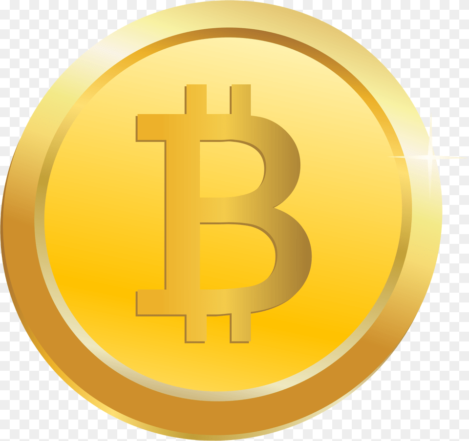 Bitcoin, Gold Png