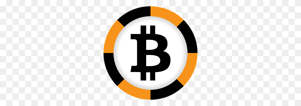 Bitcoin Logo, Symbol, Cross, Text Png Image