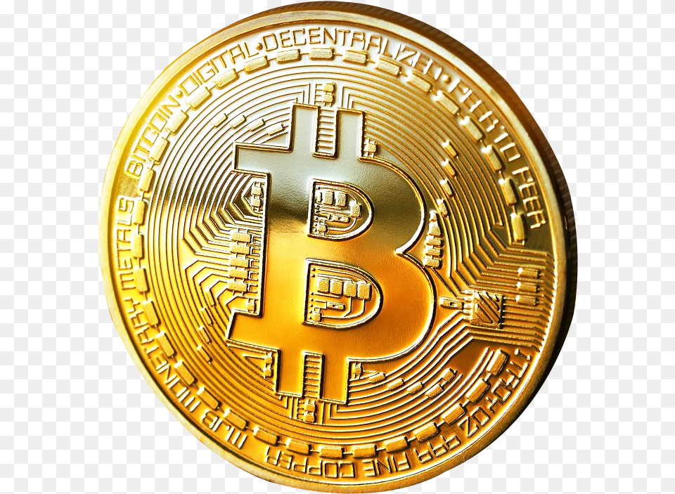 Bitcoin, Gold, Wristwatch, Coin, Money Png