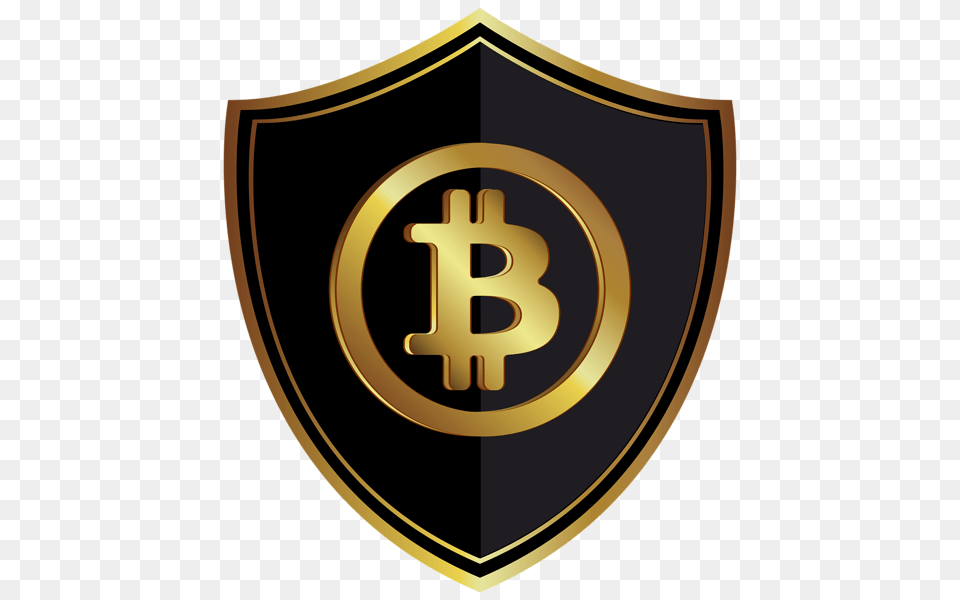 Bitcoin, Armor, Shield Free Png Download