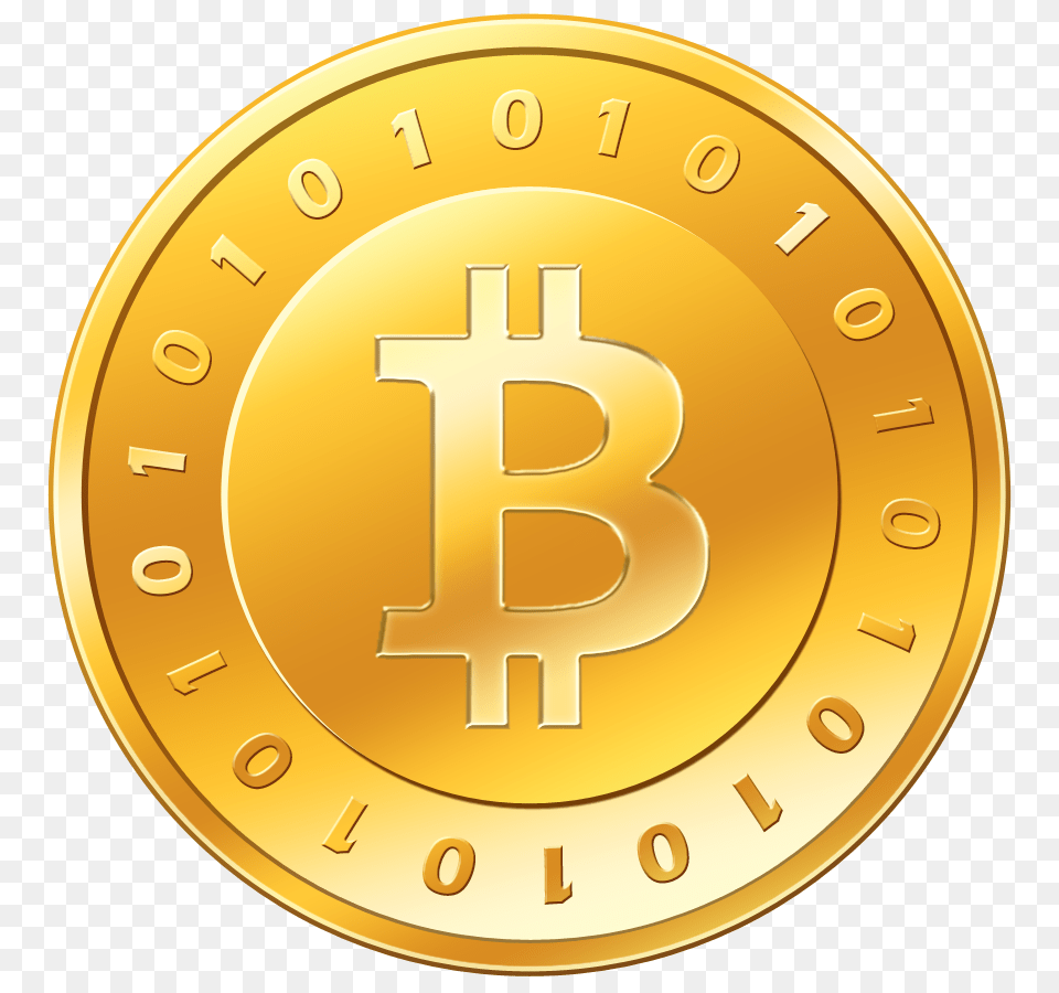 Bitcoin, Gold, Disk, Coin, Money Free Png Download