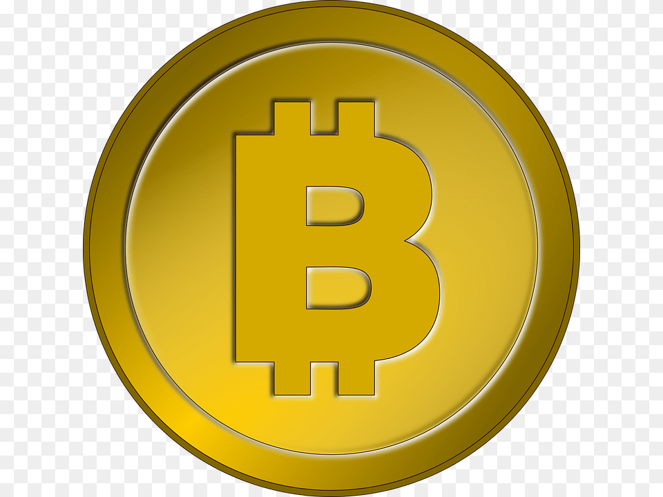 Bitcoin, Gold, Coin, Money Free Png Download