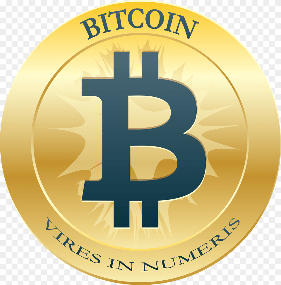 Bitcoin, Gold, Disk, Symbol Png