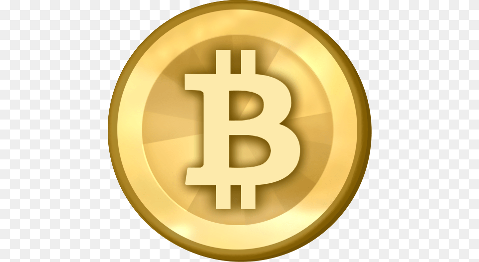 Bitcoin, Gold, Text, Symbol, Number Free Png Download