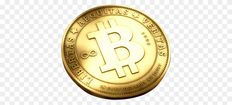 Bitcoin, Gold, Coin, Money, Disk Free Png