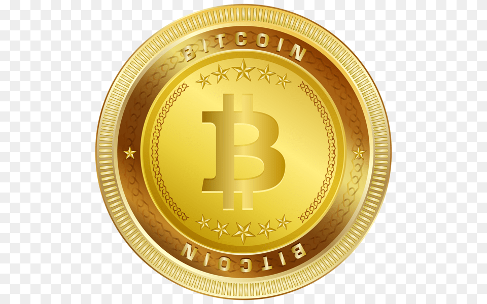 Bitcoin, Gold, Coin, Money Png Image
