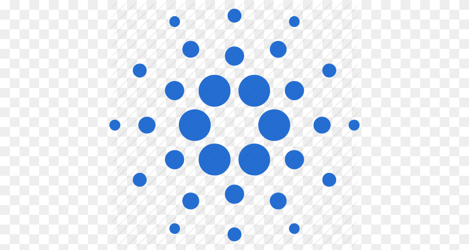 Bitcoin Blockchain Cardano Coin Crypto Cryptocurrency Icon, Pattern, Polka Dot Png