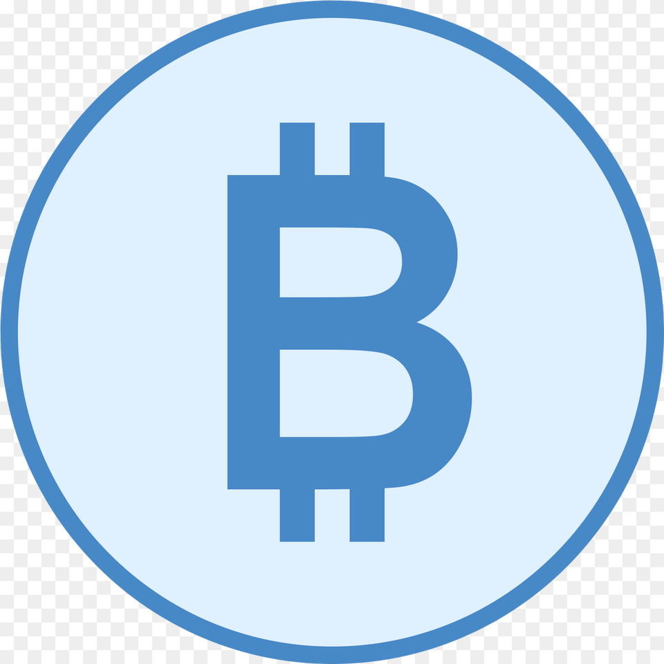 Bitcoin Blue Bitcoin, Logo, Disk Free Png