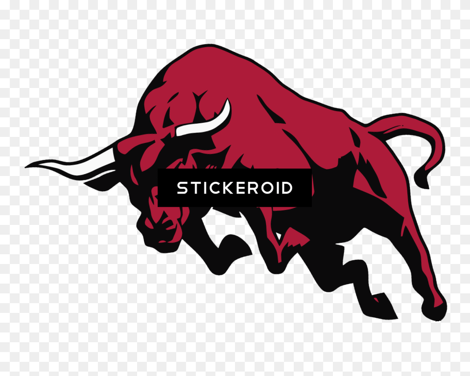 Bitcoin Bull Clipart Download Logo Stock Market Bull, Animal, Buffalo, Mammal, Wildlife Free Transparent Png