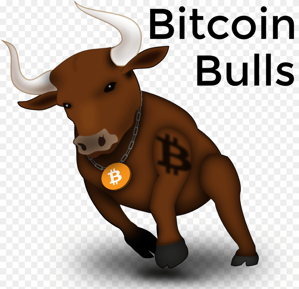 Bitcoin Bulls Bitcoin Bull, Animal, Mammal, Cattle, Livestock Png