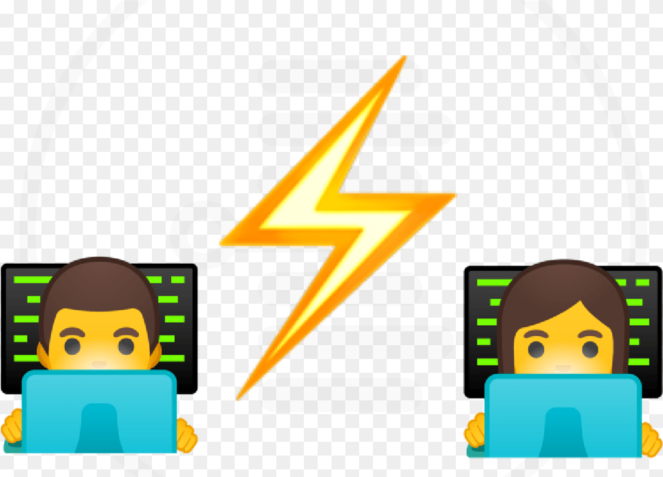 Bitcoin Can Be Impractical To Use Because Of Slow And Emoji Lightning Bolt Vector, Baby, Person, Face, Head Png