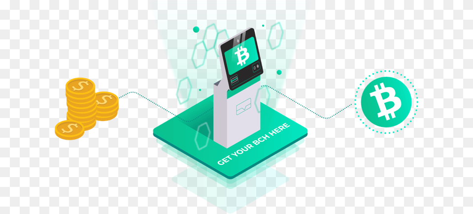 Bitcoin Cash Atm Bitcoin Bch Video Game Console, Computer Hardware, Electronics, Hardware, Monitor Png Image