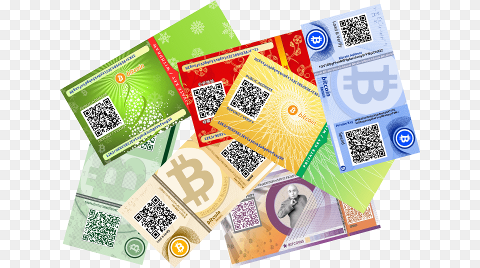 Bitcoin Cash Paper Wallet, Advertisement, Poster, Qr Code, Text Free Transparent Png