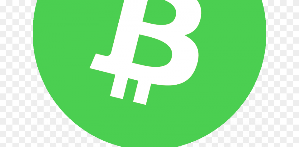 Bitcoin Cash Predictions For Bitcoin Cash Logo, Green, Symbol, Text Free Png Download