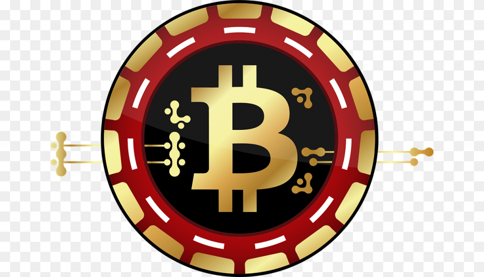 Bitcoin Casino Icon Bitcoin Logo, Symbol, Cross, Dynamite, Weapon Png Image