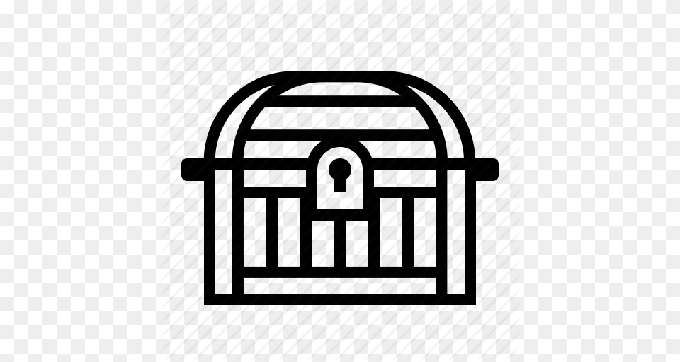 Bitcoin Chest Coin Currency Gold Money Pirate Treasure Icon, Arch, Architecture, Building Free Transparent Png