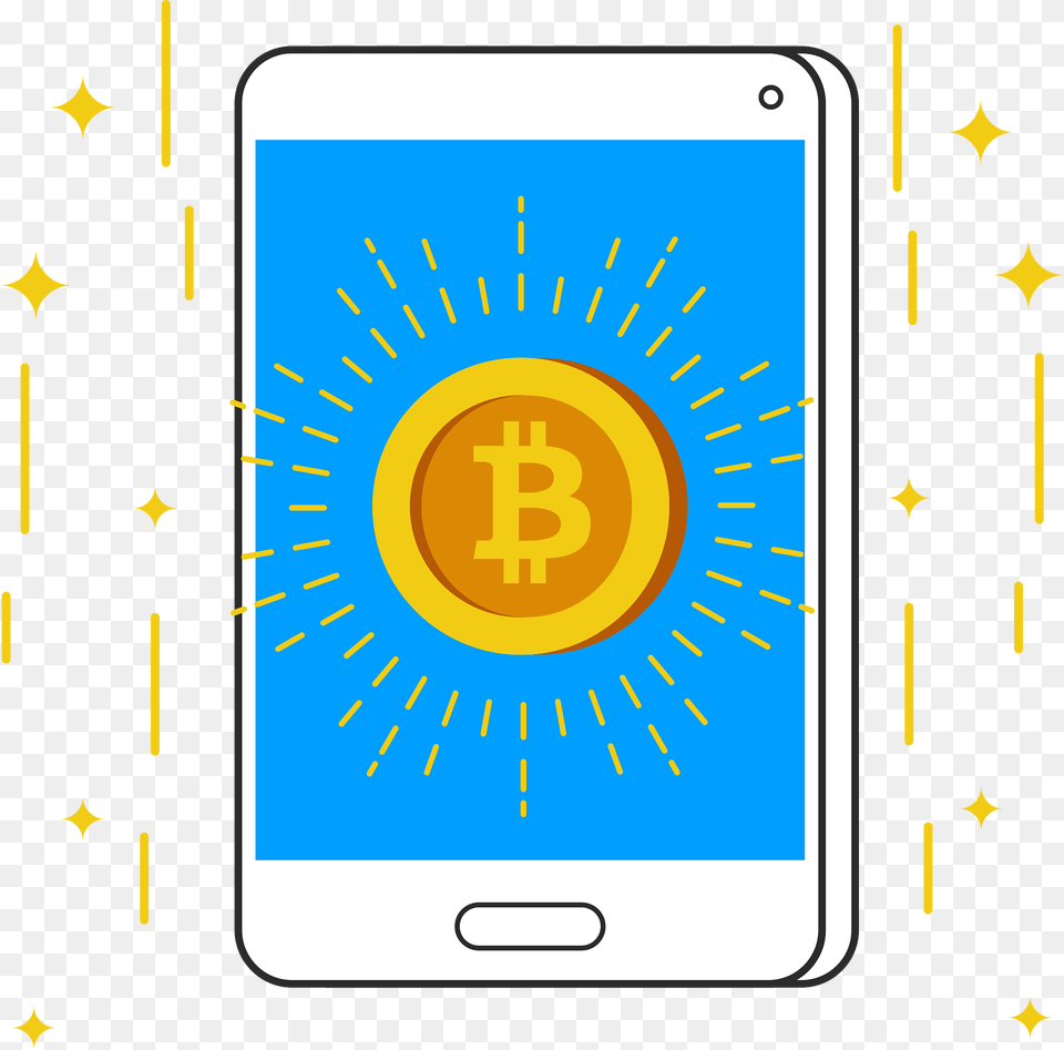 Bitcoin Clipart, Electronics, Mobile Phone, Phone Png