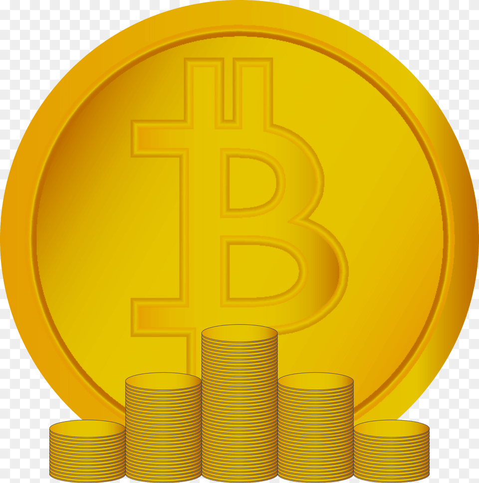 Bitcoin Clipart, Coin, Money Free Png