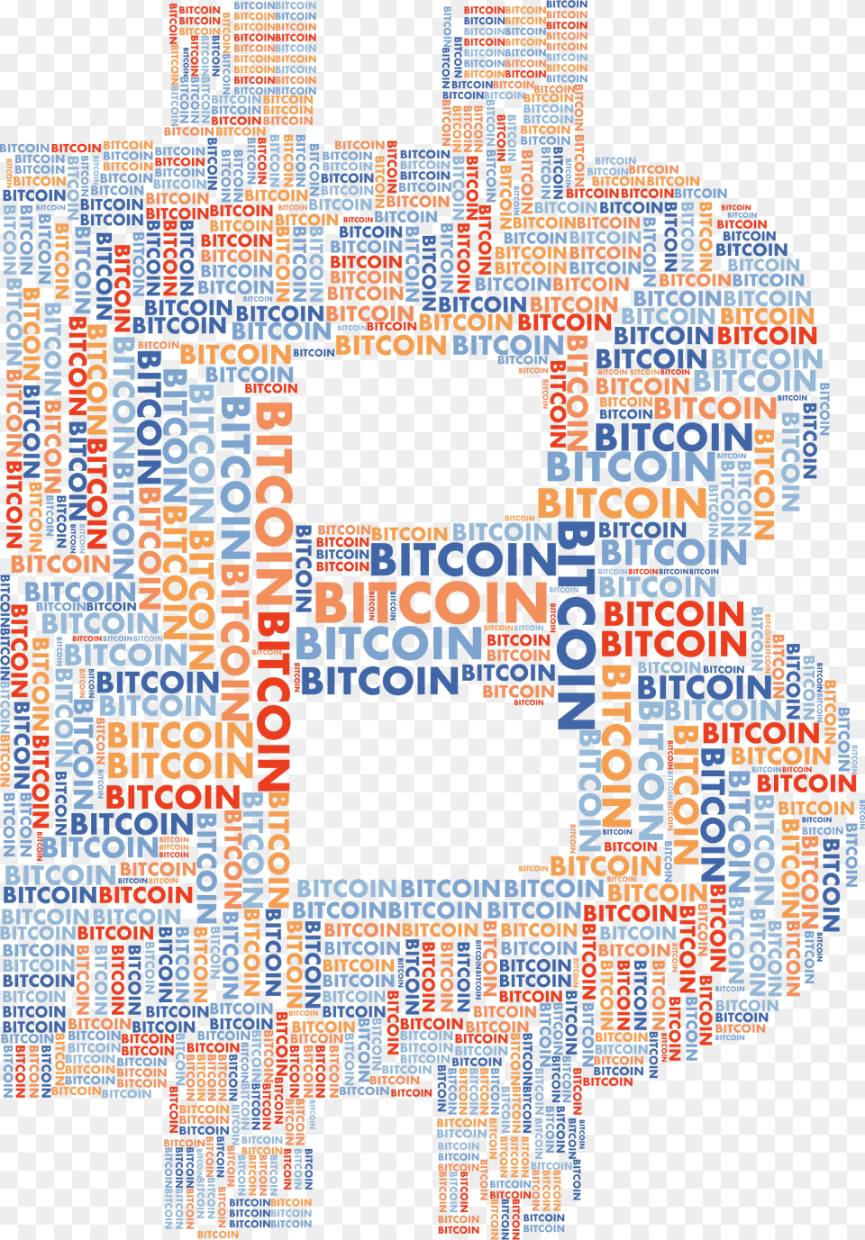 Bitcoin Clipart, Pattern Free Png