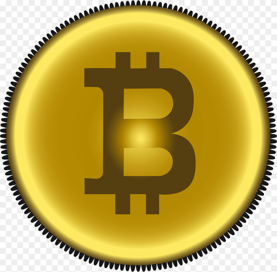 Bitcoin Clipart, Symbol, Text Free Png