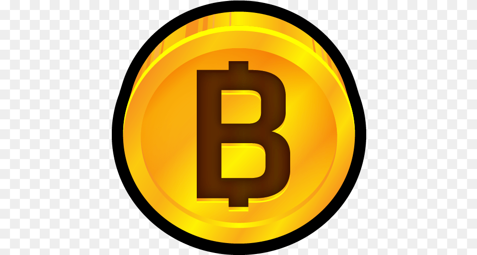 Bitcoin Coin Finance Payment Paypal Icon Circle, Text, Number, Symbol, Gold Free Png Download