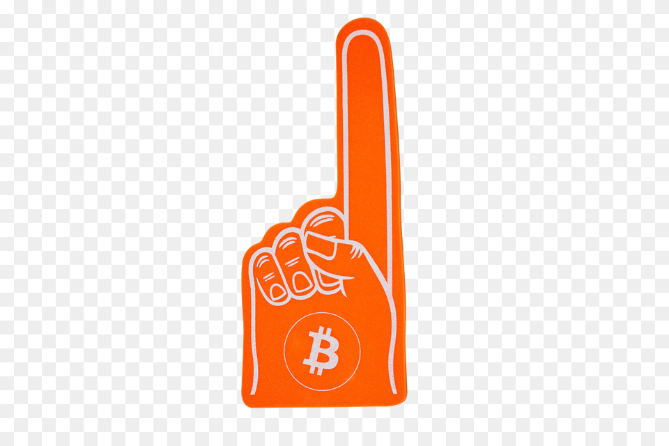 Bitcoin Foam Finger, Body Part, Hand, Person, Dynamite Free Transparent Png