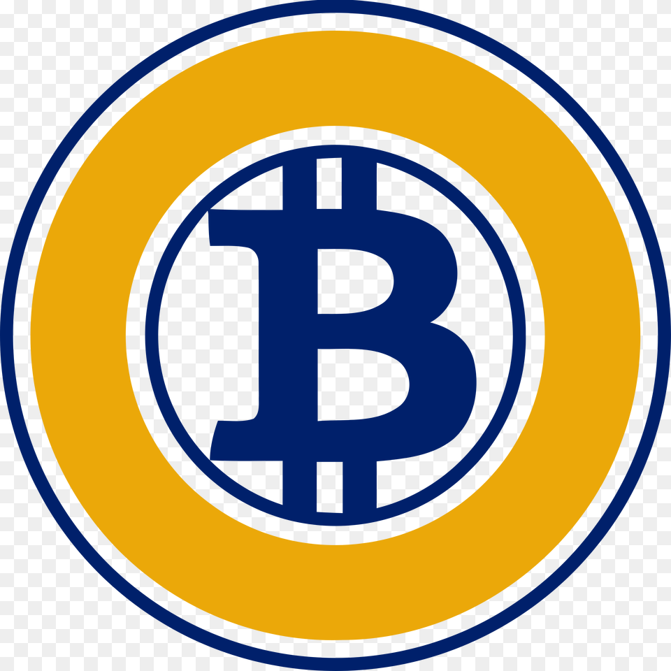 Bitcoin Gold Coin Logo, Symbol Png Image