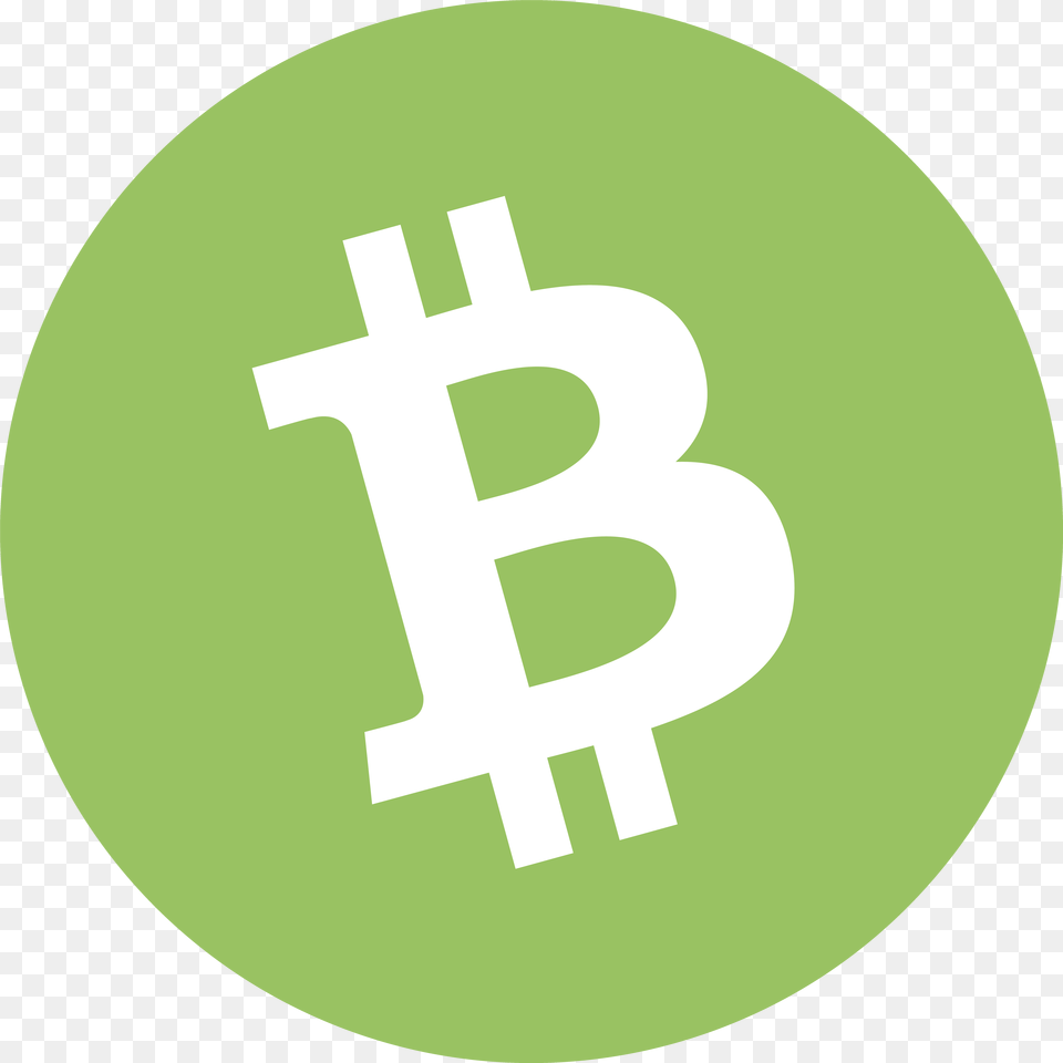 Bitcoin Logo, Symbol, Text, Green Free Png Download