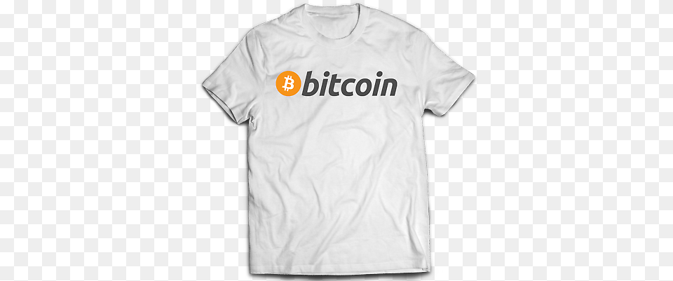 Bitcoin Logo Crypto T Shirt Ebay Donald Trump Tweet Shirt, Clothing, T-shirt Free Transparent Png