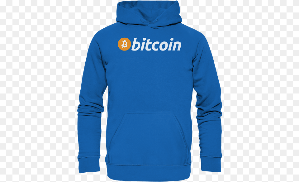 Bitcoin Logo Light Unisex Hoodie Hodlmoda Hoodie, Sweatshirt, Clothing, Knitwear, Sweater Free Png Download