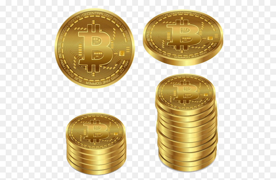 Bitcoin Photo Bitcoin, Gold, Coin, Money, Wristwatch Png
