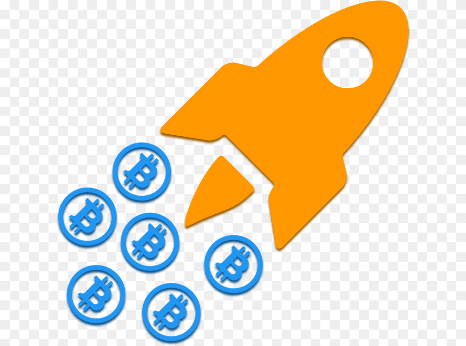 Bitcoin Rockets Past Gold Gif Bitcoin, Device Free Png