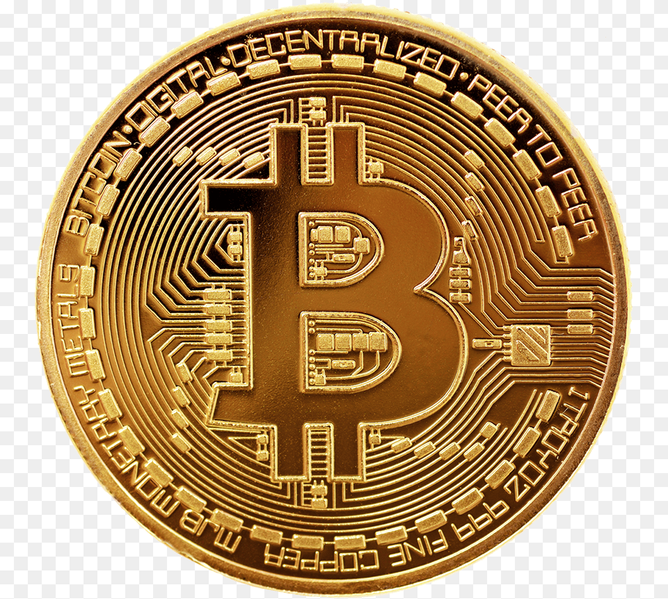 Bitcoin Tamil, Wristwatch, Coin, Money, Gold Png Image