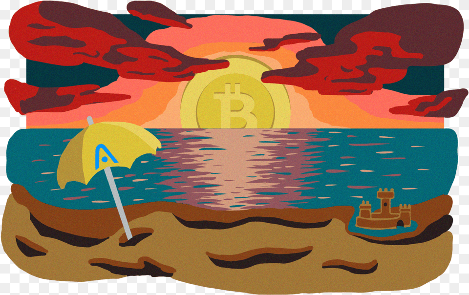 Bitcoin Transparent, Art, Painting, Boat, Sailboat Free Png