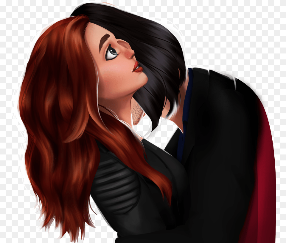 Bite, Adult, Book, Comics, Female Free Png Download