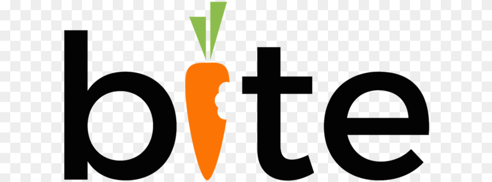 Bite Logo Kiosk Transparent, Carrot, Food, Plant, Produce Png Image