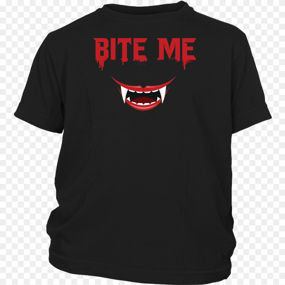 Bite Me Halloween T Shirt Active Shirt, Clothing, T-shirt Png