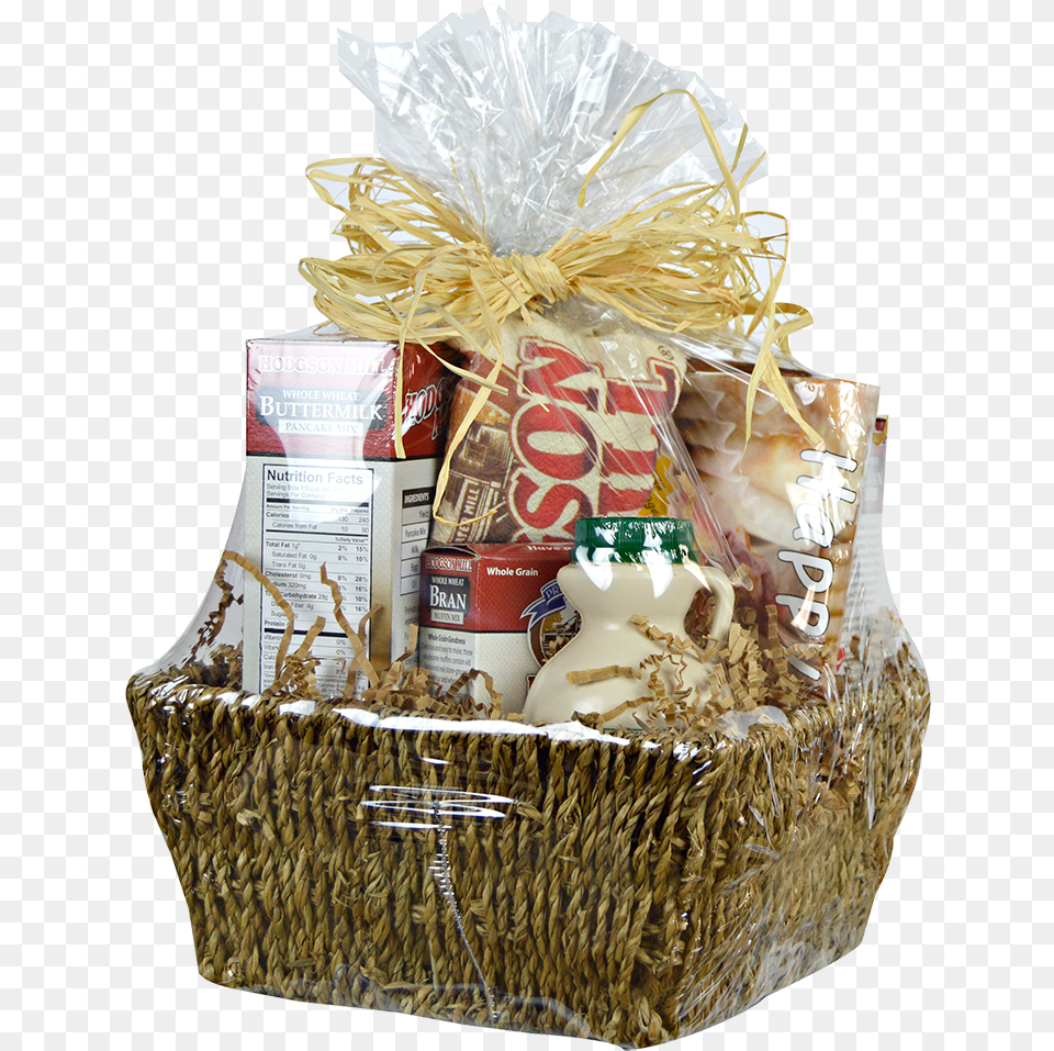 Bite Sized Breakfast In Bed Gift Basket Mishloach Manot, Countryside, Nature, Outdoors, Straw Png Image