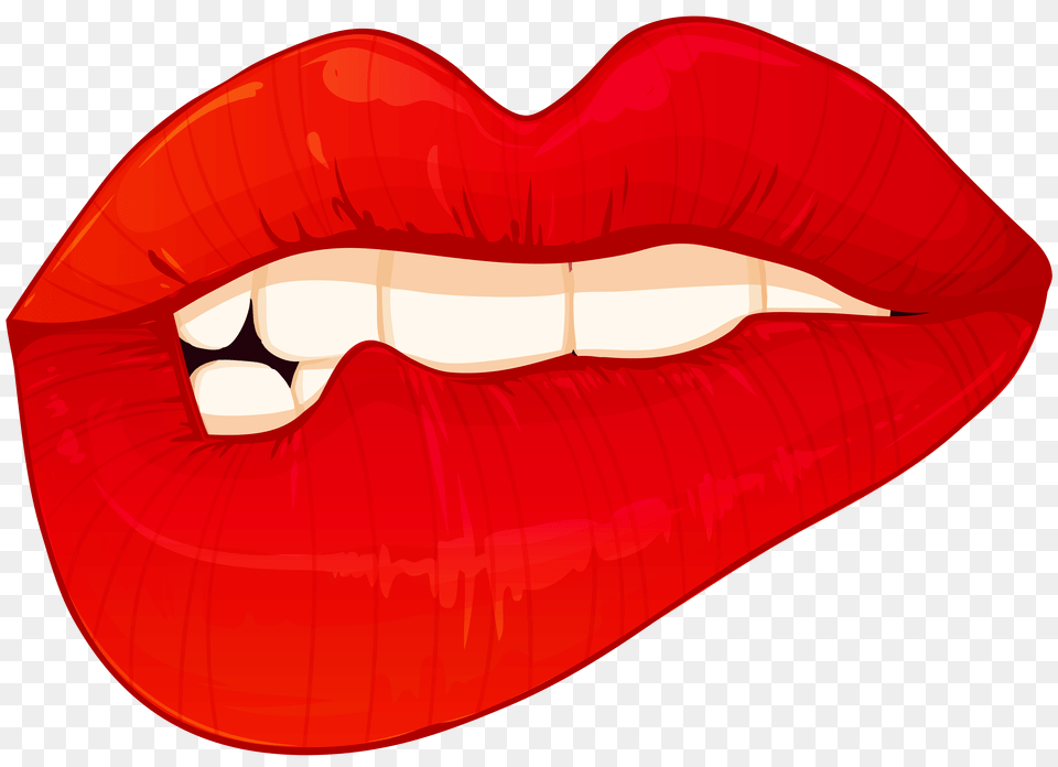 Biting Lips Clip Art, Body Part, Mouth, Person, Teeth Png