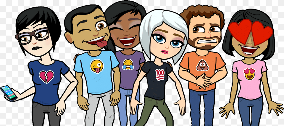 Bitmoji Postavy 2 Person Bitmoji Snapchat, Baby, Book, Comics, Publication Png Image