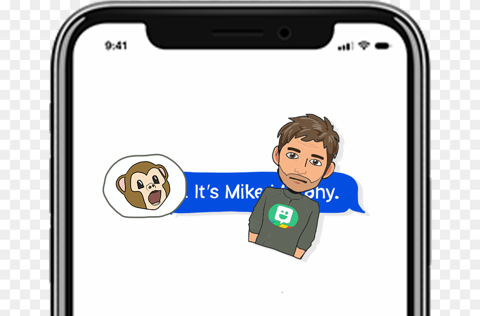Bitmoji Stickers Iphone, Electronics, Mobile Phone, Phone, Baby Free Png Download