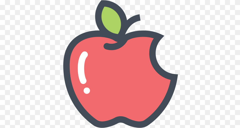 Bitten Apple Clipart, Food, Fruit, Plant, Produce Png