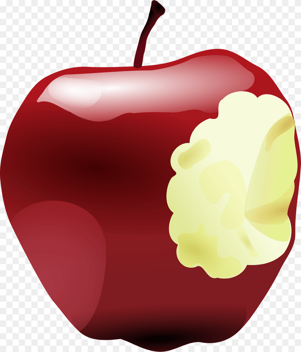Bitten Apple Clipart, Food, Fruit, Plant, Produce Free Transparent Png
