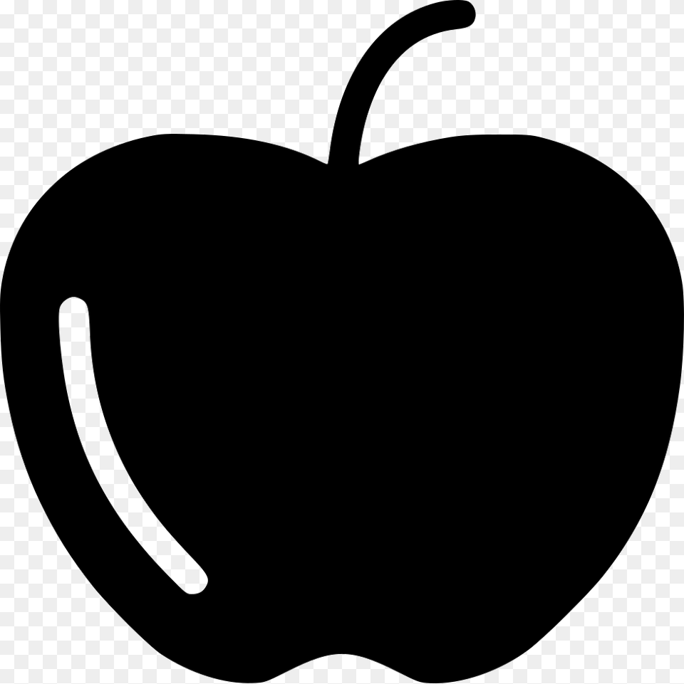 Bitten Apple Icon, Food, Fruit, Plant, Produce Png Image