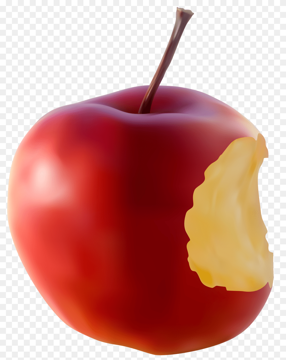 Bitten Apple Red Clip Art Gallery Png