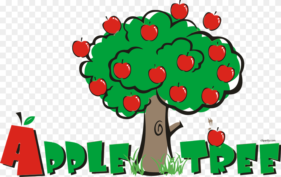 Bitten Apple Tree Pre School, Plant, Food, Fruit, Produce Free Png Download