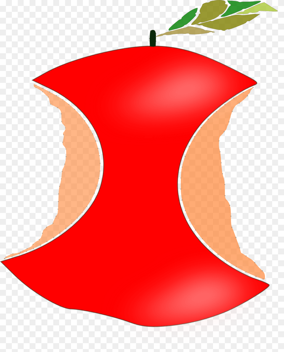 Bitten Red Apple Clipart, Food, Fruit, Plant, Produce Free Png Download