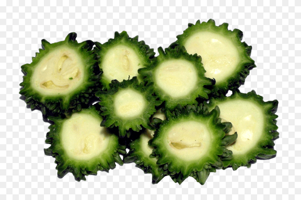 Bitter Gourd Sliced Food, Produce, Blade, Cooking Png Image