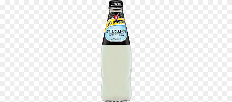 Bitter Lemon 300ml Glass Bottled Schweppes Bitter Lemon Sold In, Food, Ketchup, Bottle, Beverage Free Png