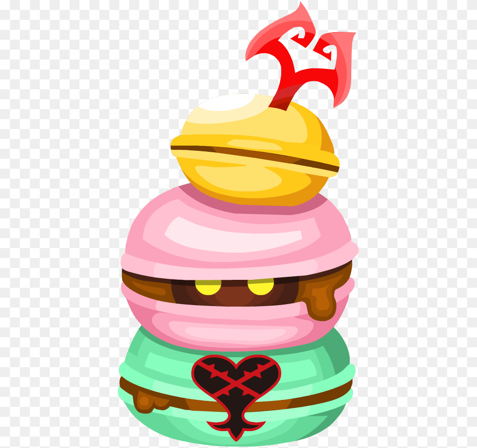 Bitter Macaron Khx Kingdom Hearts Macarons, Ammunition, Grenade, Weapon, Burger Png Image